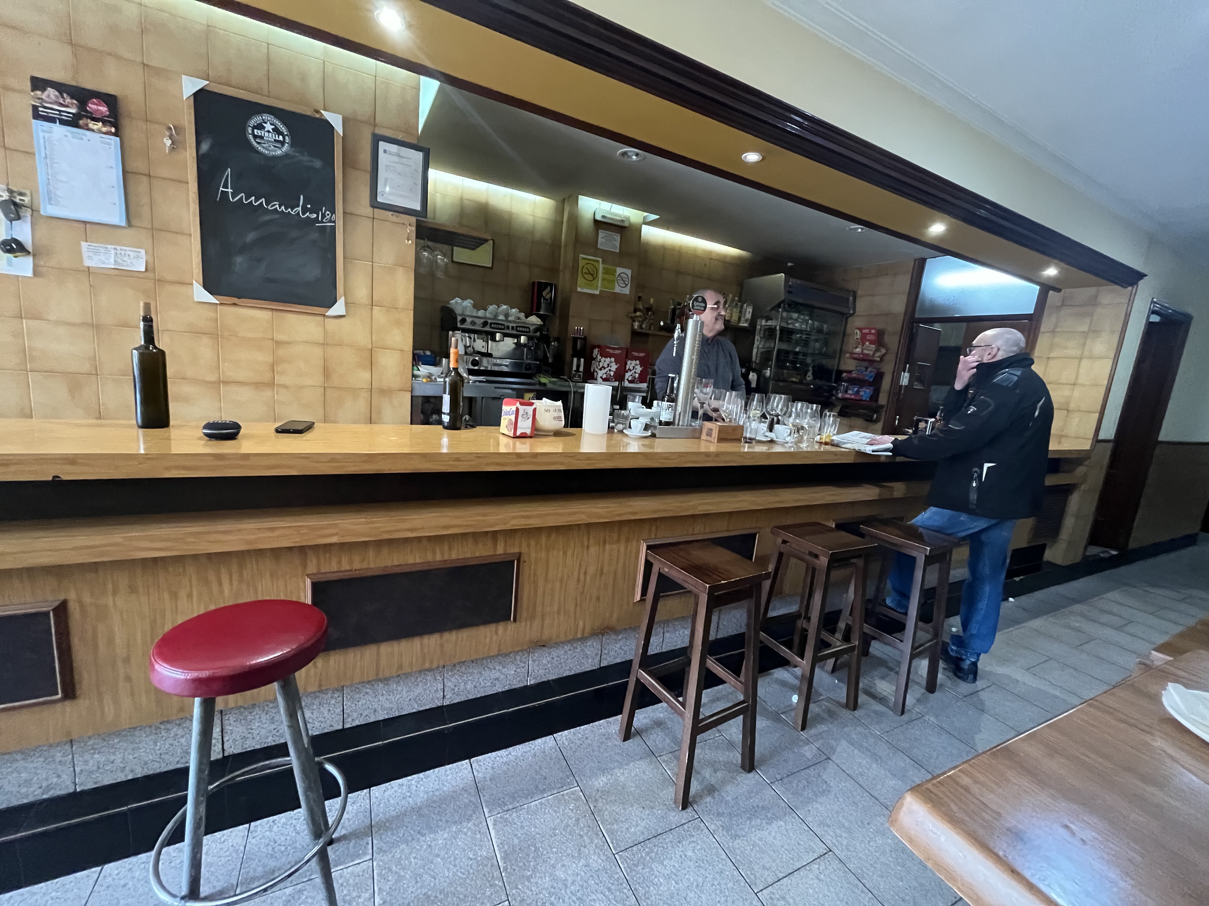 Interior de El Polvorín